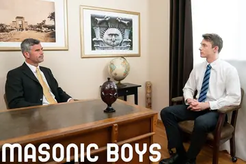Mature Man Fucks Anal and Missionary in the Office
