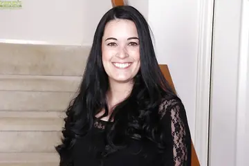 Nyla Parker – Busty Brunette MILF Strips Out of Her Pantyhose and Panties in Heels