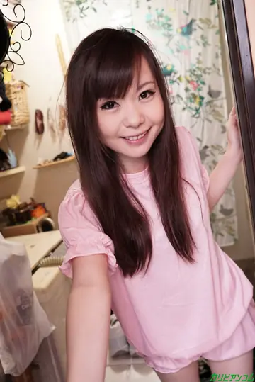 Japanese Brunette in Lingerie Strips for Toy and Sex in the Bedroom