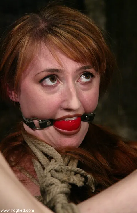Kendra James: Redheaded MILF Submits to Bondage and a Dildo in the Basement – photo 16 of 21