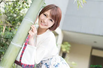 Mio Futaba – Japanese Redhead in Lingerie Gets Creampied Doggy Style Outdoors