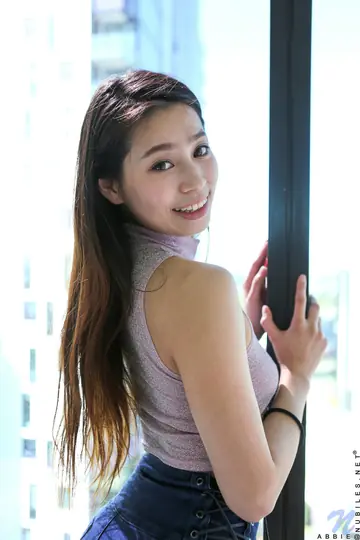 Petite Asian Babe Shows Her Hard Nipples and Fingers Her Pussy