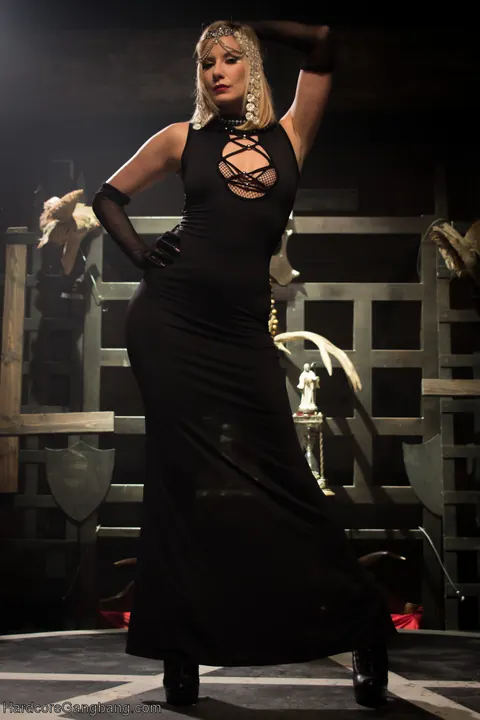 Carter Cruise: Busty Blonde in Bondage Has Group Sex – photo 19 of 20