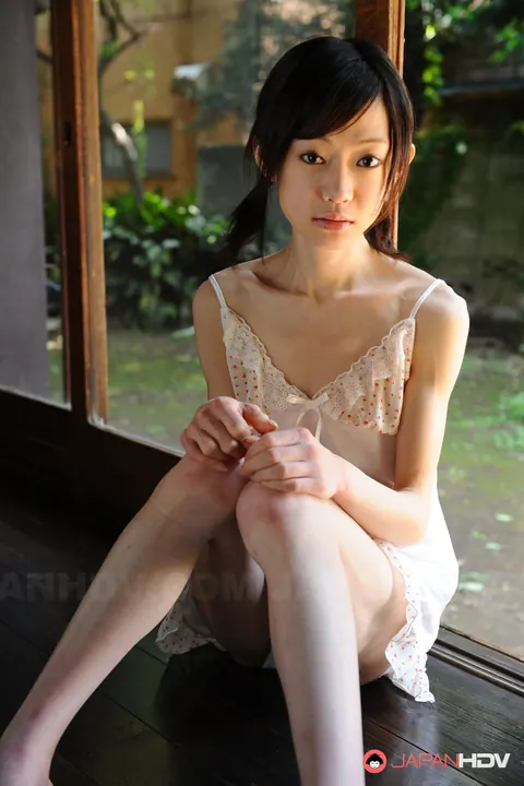Aoba Itou: Japanese MILF Models Satin Lingerie and a Skirt – photo 8 of 15