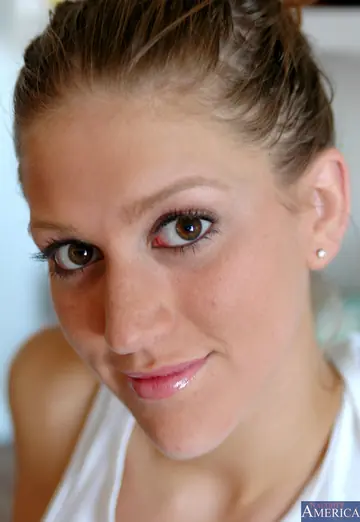 Eve Laurence – Petite Brunette with Big Tits Takes Anal in the Kitchen