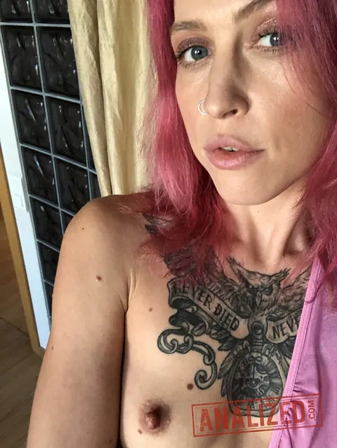 Eva Stone: Two Busty Blondes with Tattoos and Piercings Strip and Spread – photo 14 of 20