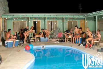 Chanel Preston – Busty Asian and Ebony MILFs Take Anal and Facials Poolside