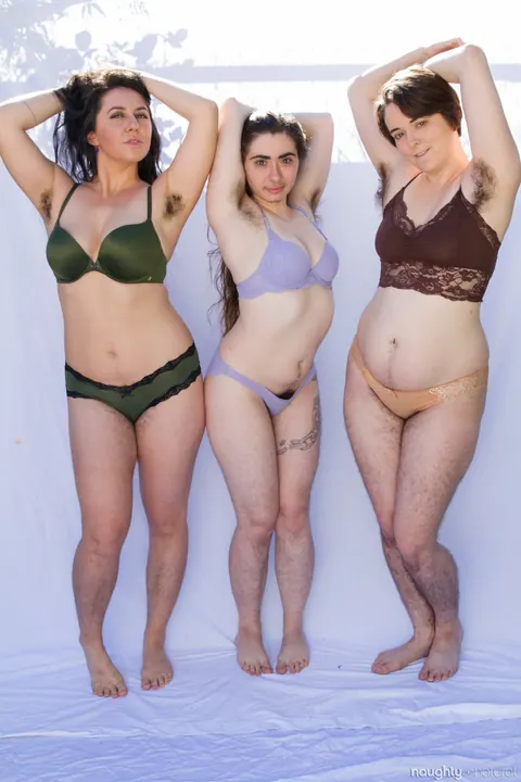 Harley Hex: Two Hairy Brunettes in Lingerie and Skirts Have Lesbian Sex – photo 7 of 20