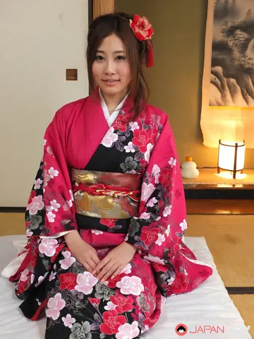 Japanese Brunette Sucks Cock and Eats Cum
