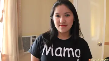 Asian BBW Takes Anal Doggy Style