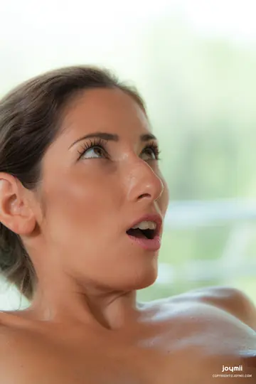 Clea Gaultier – European Brunette Rides Cowgirl and Gets Fingered While Undressing