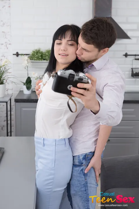 Kastiel Cherry: Thick Russian Brunette Fucks in the Office – photo 2 of 20