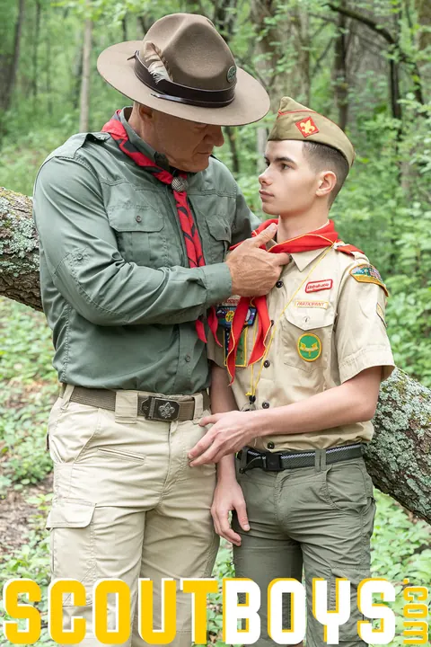 Mature Man Undresses and Fucks Twink Outdoors – photo 3 of 19