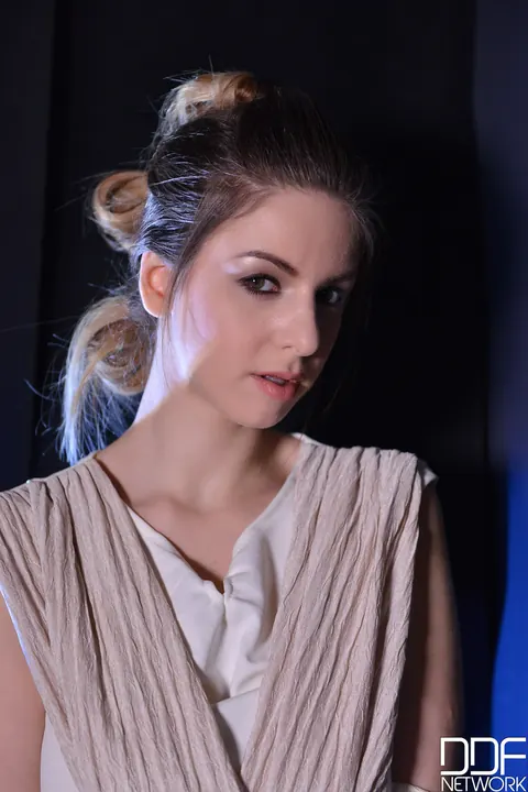 Stella Cox: Thick European Brunette Takes Anal Threesome in Costume – photo 1 of 16