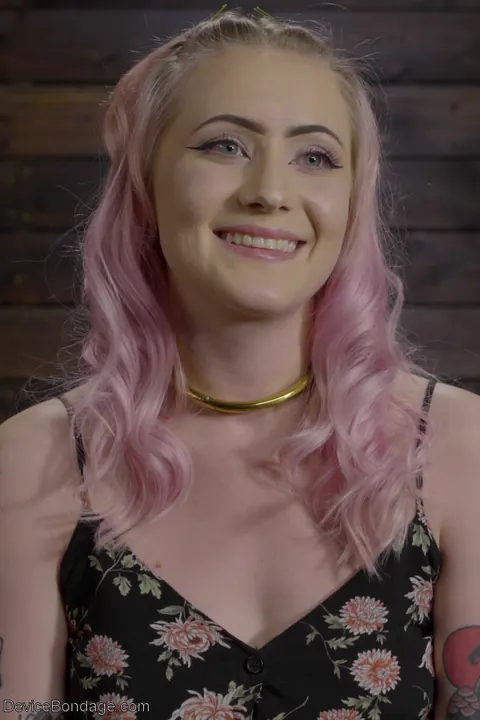 Slim Blonde in Bondage Masturbates with a Dildo – photo 20 of 20