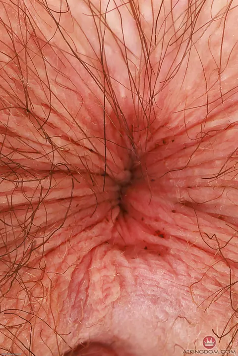 Chubby Redhead in Glasses Spreads Her Hairy Asshole – photo 21 of 21