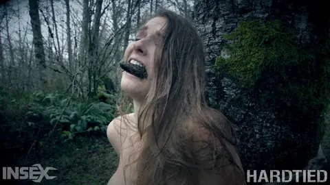 Ashley Lane: PAWG Redhead Spreads and Endures Bondage in the Forest – photo 10 of 14