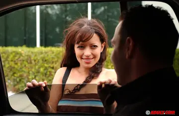 Mason Storm – Busty Latina MILF Gets Licked and Fucked in the Back Seat