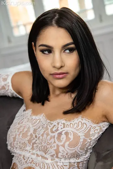 Petite Latina Brunette Sucks, Rides and Takes a Facial and Cum on Her Tits