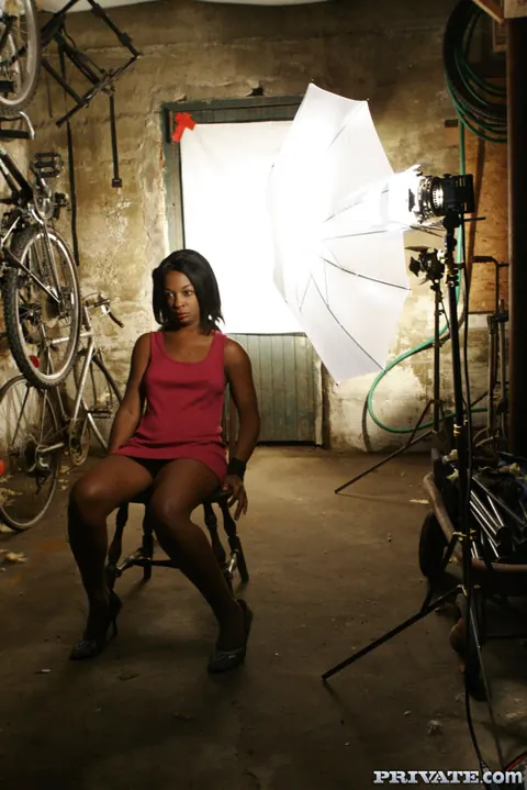 Vixen Fyre: Thick Ebony MILF Takes Anal in a Barn – photo 2 of 21