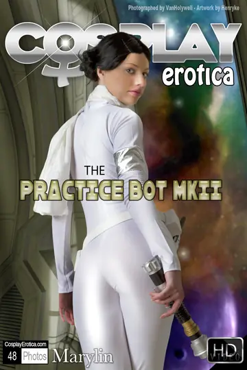 Brunette in Cosplay Costume Spreads Her Shaved Pussy