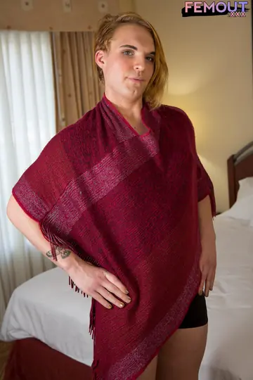 Thick Trans Woman Undresses and Shows Her Small Tits and Big Ass
