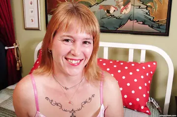 Mature PAWG Displays Her Tattoos and Spreads Her Pussy