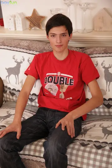 Skinny Twink Strips Nude and Shows His Slim Frame
