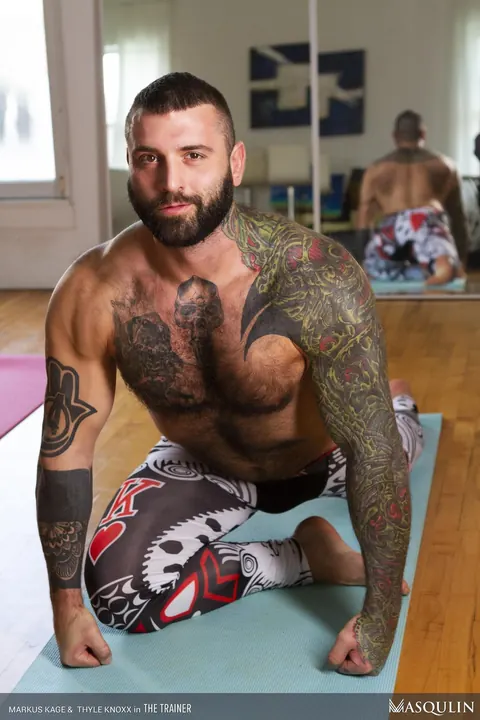 Two Athletic Men Fuck Anal During Yoga Session – photo 5 of 21