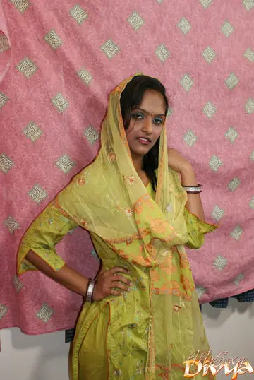 Divya Yogesh – Indian Woman Strips Out of Her Lingerie and Skirt Then Spreads Her Legs