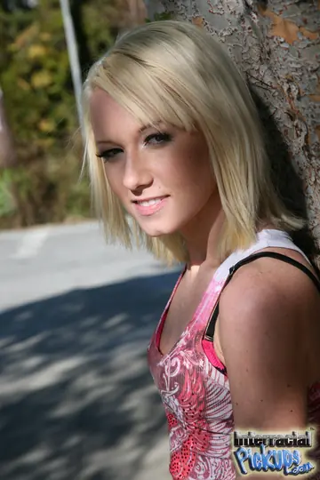 Alexia Sky – Skinny Blonde Rides BBC Outdoors