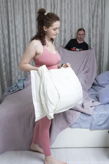 Alexa Black – Busty Hairy Women Kiss and Lick Pussy in Panties