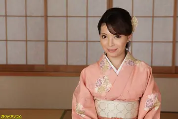 Petite Japanese Brunette Drops Her Robe for Group Sex