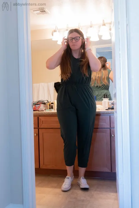Australian BBW Changes Lingerie in the Bathroom – photo 20 of 20