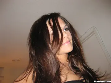 Elizabeth Ann – Mature Brunette Strips Off Her Sheer Lingerie and Spreads Her Shaved Pussy