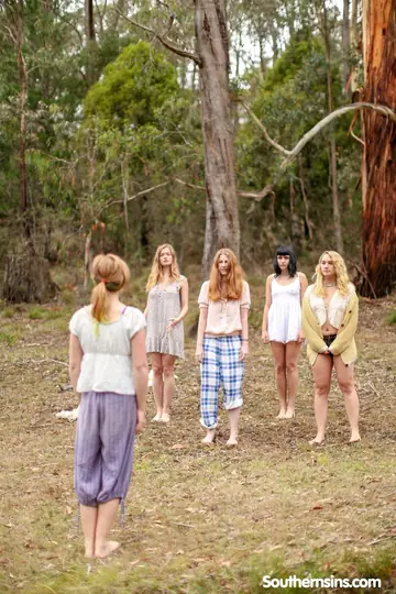 Chloe B – Blonde, Brunette, and Redhead Practice Yoga Outdoors