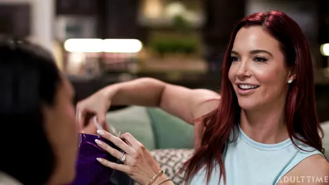 Jayden Cole: Tall Latina MILF Takes a Strap-On from Her Redhead Partner – photo 3 of 21