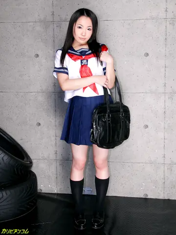 Ai Mizushima – Petite Japanese Brunette in Panties and Socks Takes Group Sex