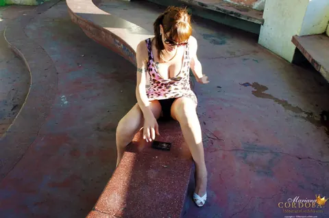 Trans Woman Stands Nude Outdoors – photo 12 of 15