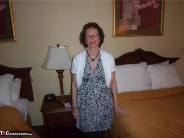 Mature Curly Brunette in Lingerie Has Public Sex with Her Partner
