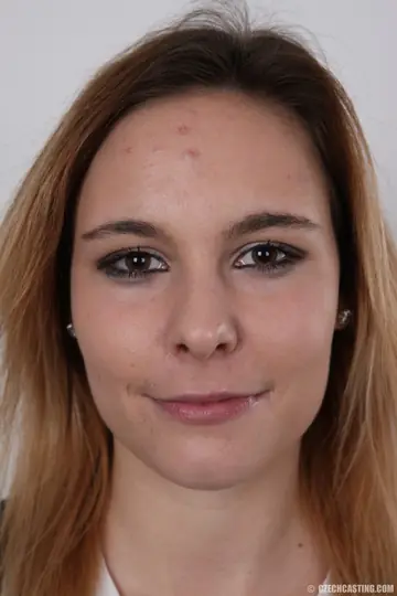 Czech Amateur Blonde in Lingerie Reveals Her Big Nipples