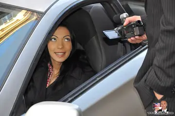 Abelia – Slim European Brunette Gives a Blowjob and Takes Anal in the Car