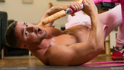 Two Thick Athletic Men Fuck and Play with a Dildo – photo 5 of 20