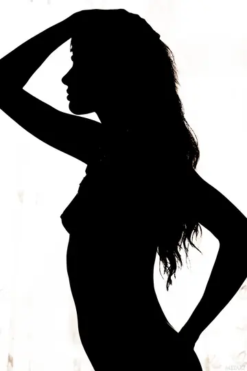 Astrud A – Brunette Lifts Her Skirt and Spreads Her Legs Wide
