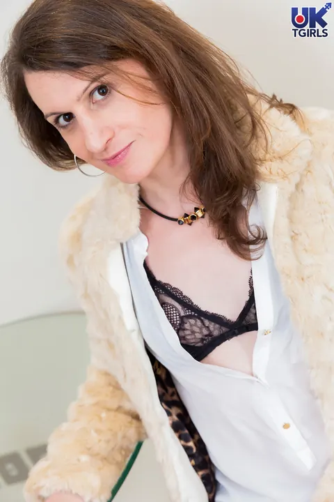 British Trans Woman Poses in Stockings – photo 1 of 16