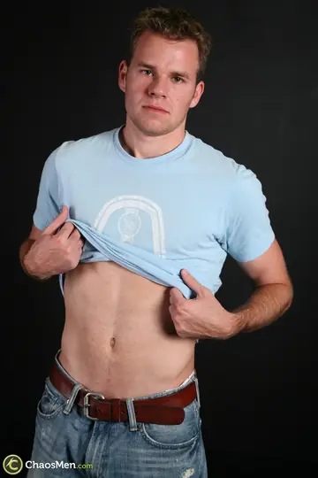 Thick Hairy Man Strips Nude and Shows His Big Ass