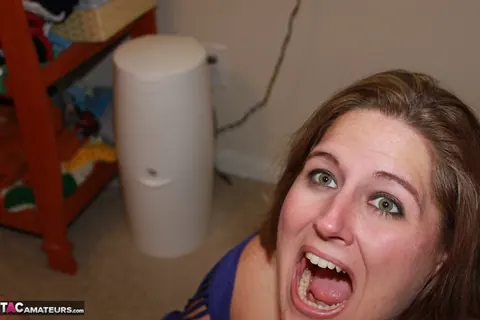 BBW in Glasses Enjoys a Threesome – photo 20 of 20