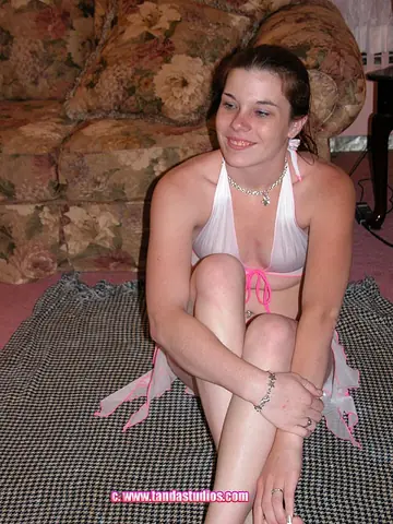 Brunette Masturbates with a Cucumber and a Banana
