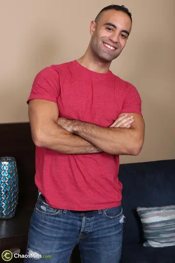 Thick Hairy Man Shows Off His Big Ass and Stiff Cock