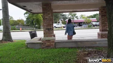 Catalina Ossa – Skinny Latina Brunette Sucks and Fucks in a Van
